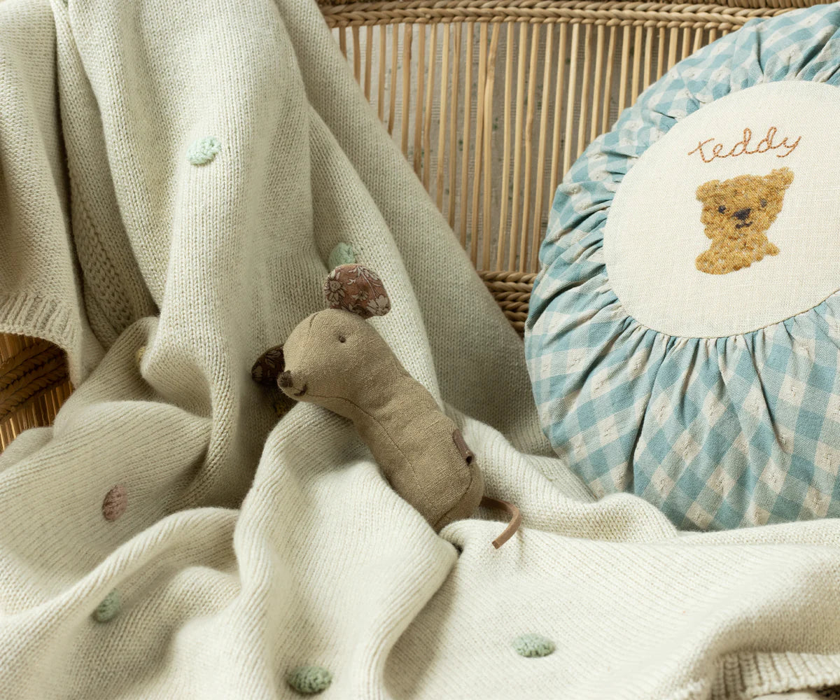 Maileg Lullaby Friends Rattle | Elephant & Mouse