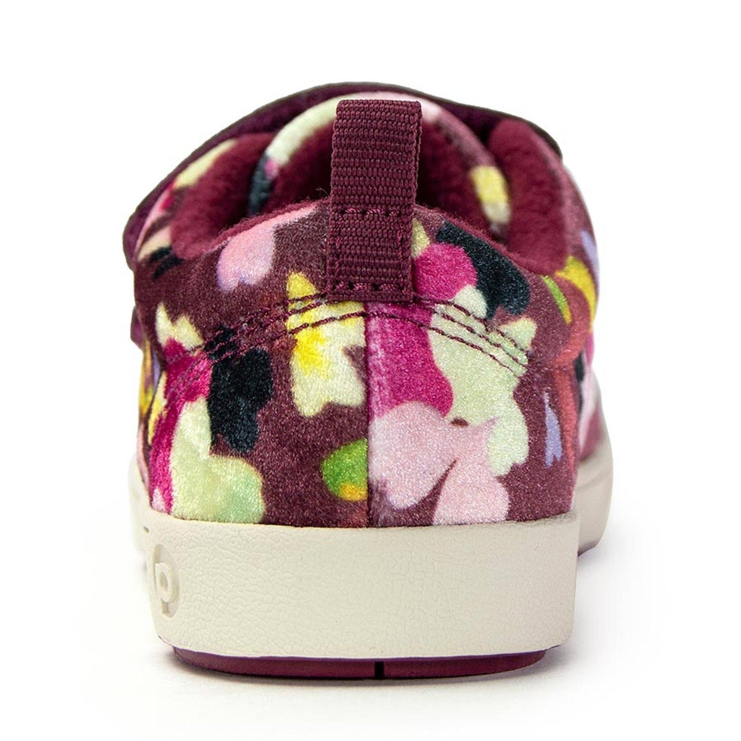 Avery - Flex® | Burgundy Floral Sneaker