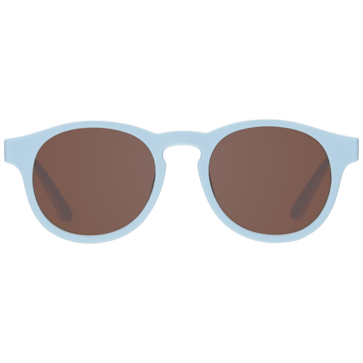 Baby and Kids Baby Blue Keyhole sunglasses with Amber Lens