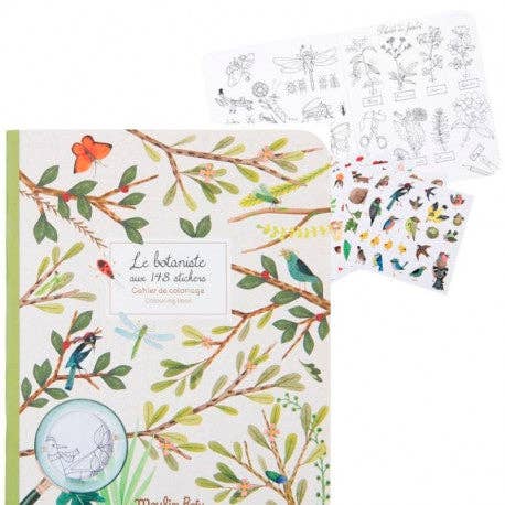 Coloring Books & Stickers Botanist Garden Theme (Pack of 6)