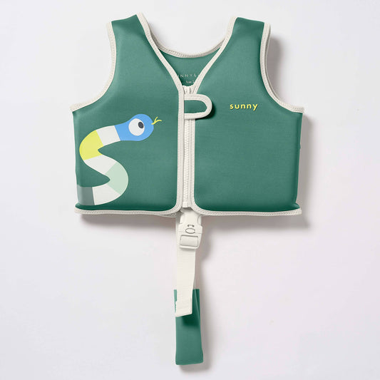 Float Vest 1-2 Into the Jungle Green