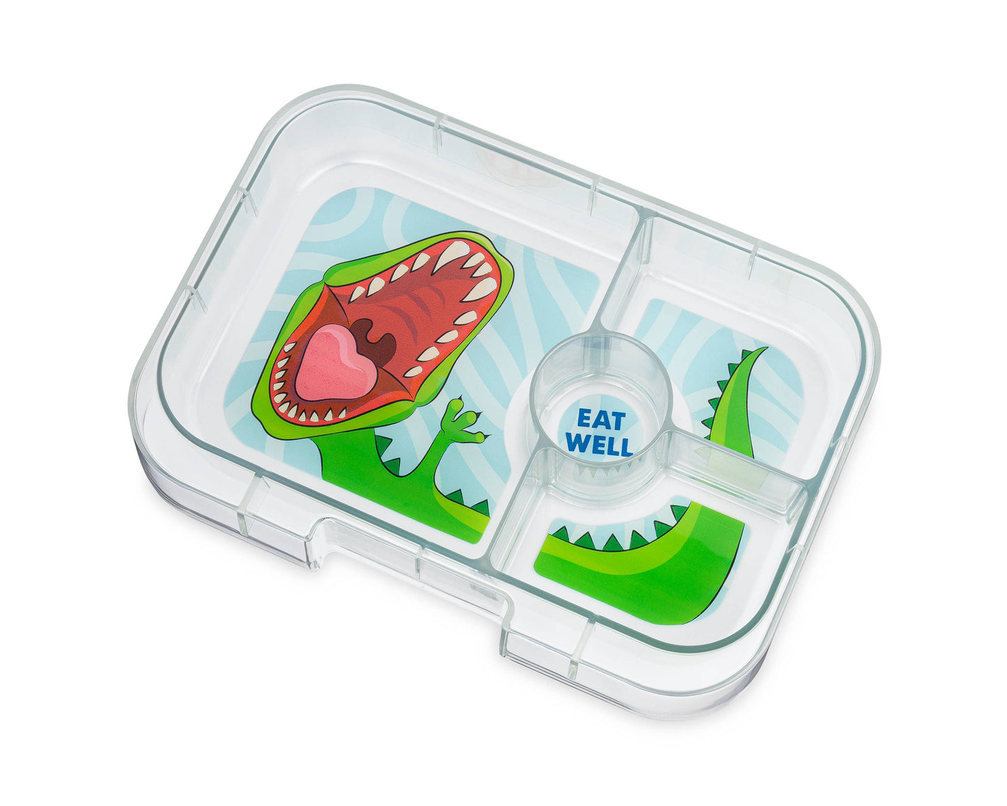 Leakproof Sandwich Friendly Bento Box - Jurassic Green (Dino