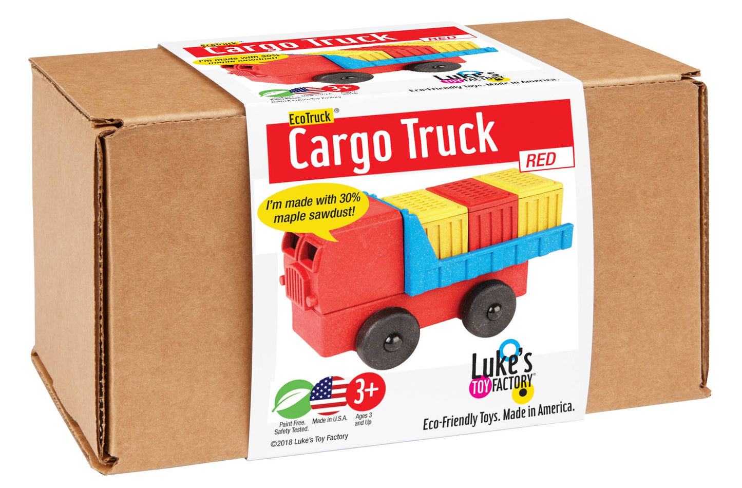 Cargo Truck Toy RED