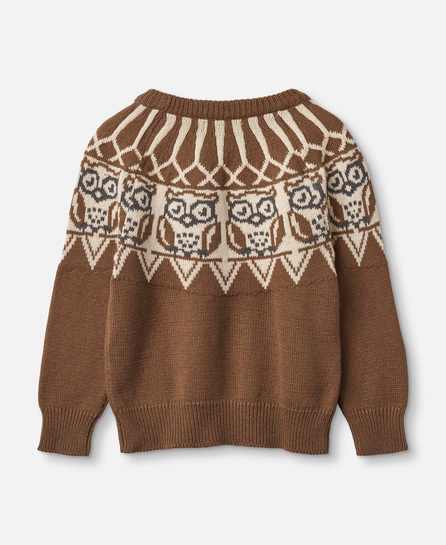 NOVA OWL JAQUARD PULLOVER - CARAFE