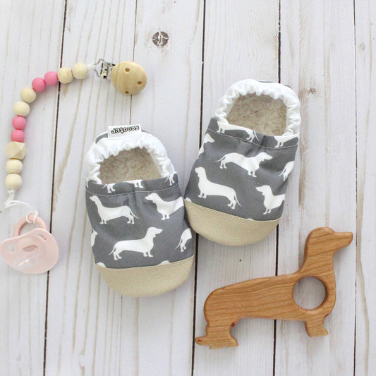 Weiner Dogs Baby Shoes