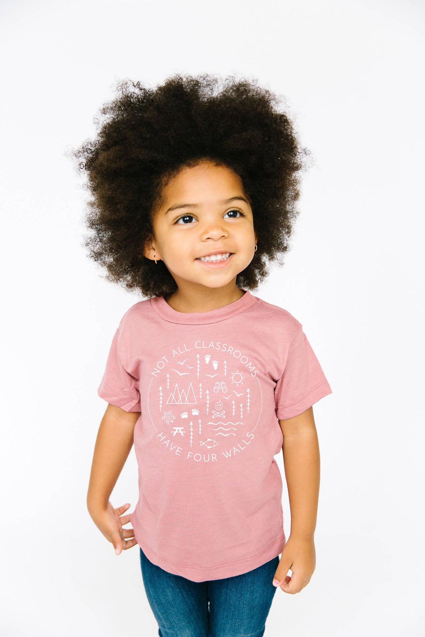 "Not All Classrooms Have Four Walls" Kids Graphic Tee