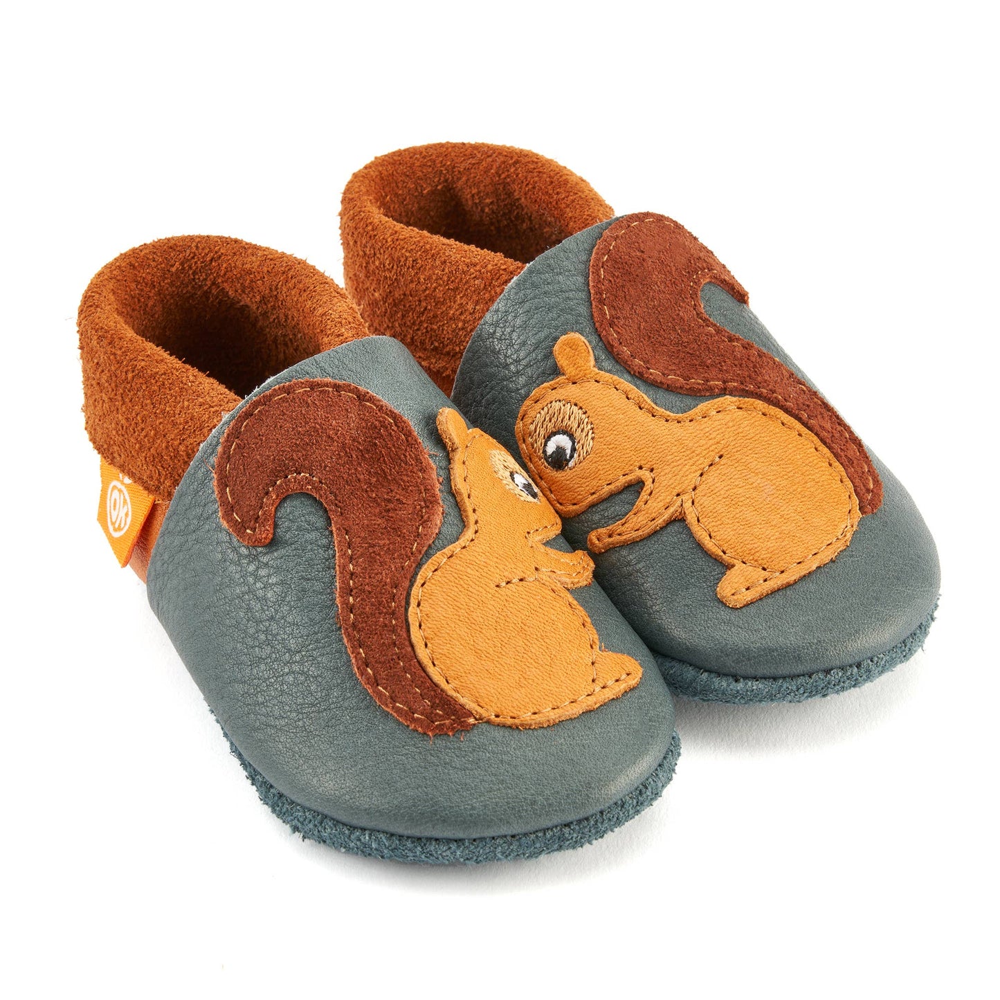 Children's slippers Crunch the Squirrel