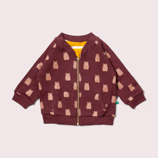 Brown Bears Reversible Easy Rider Jacket