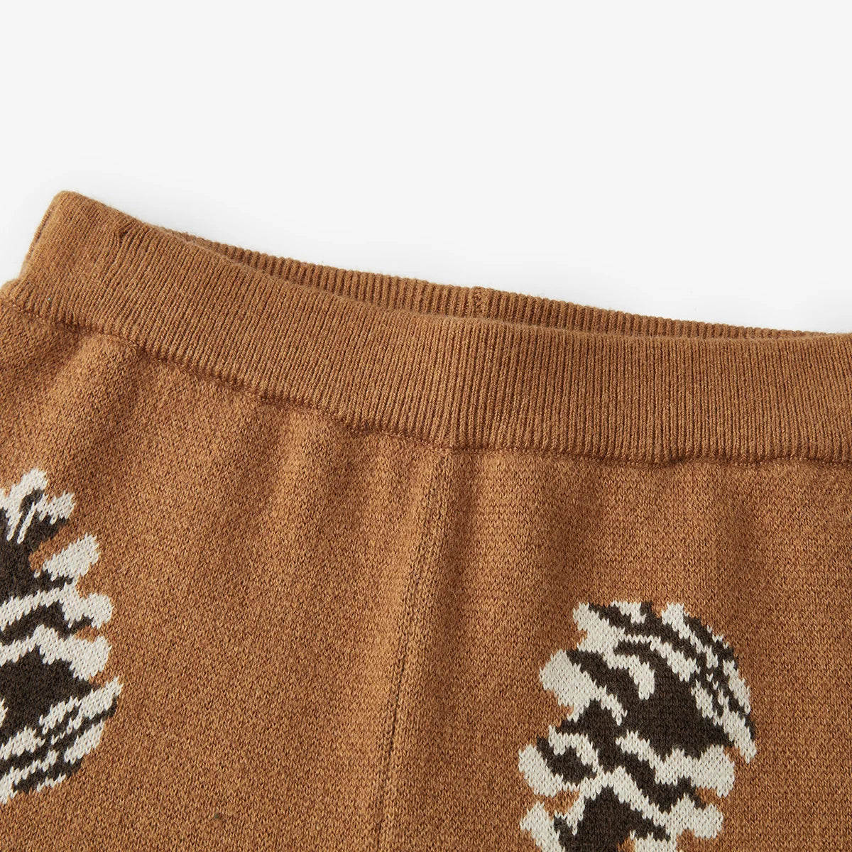 KNITTED SWEATPANTS PINECONE & HEDGEHOG