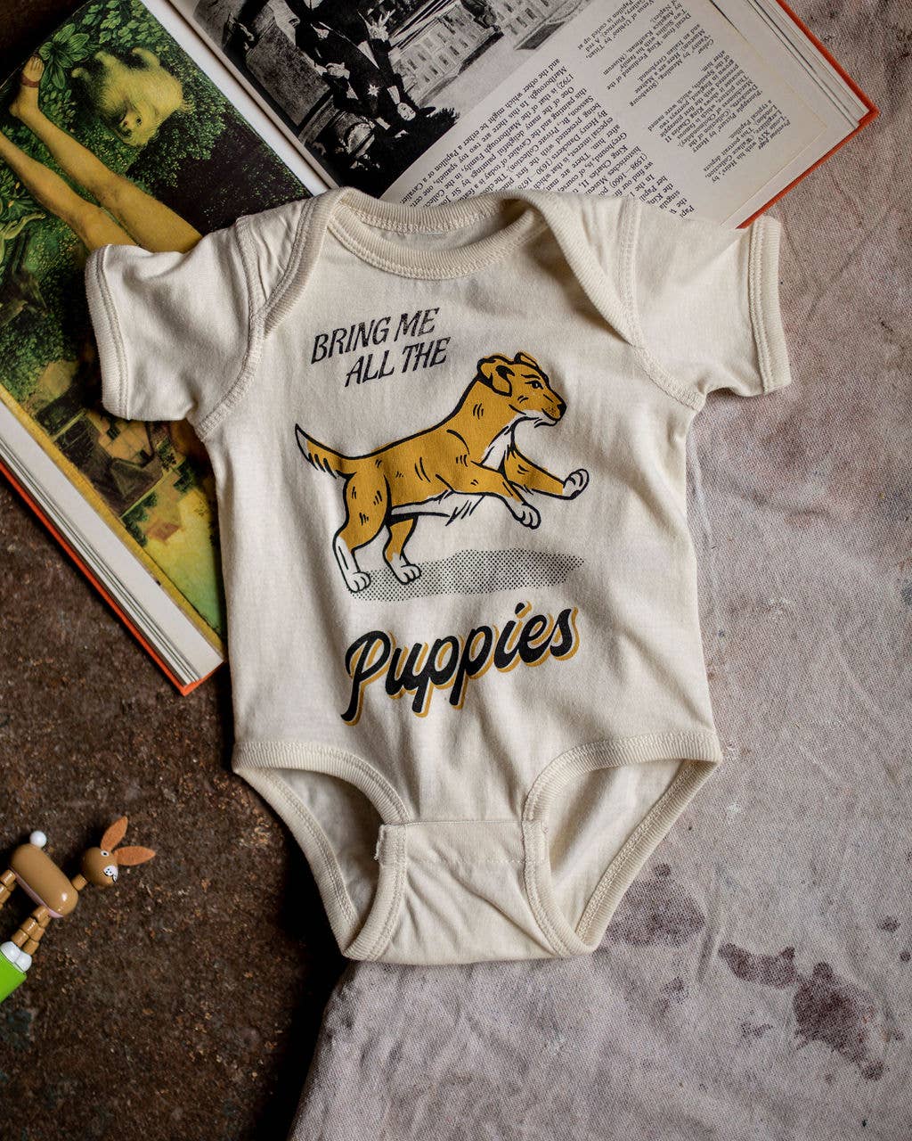Bring Me All The Puppies Infant Onesie