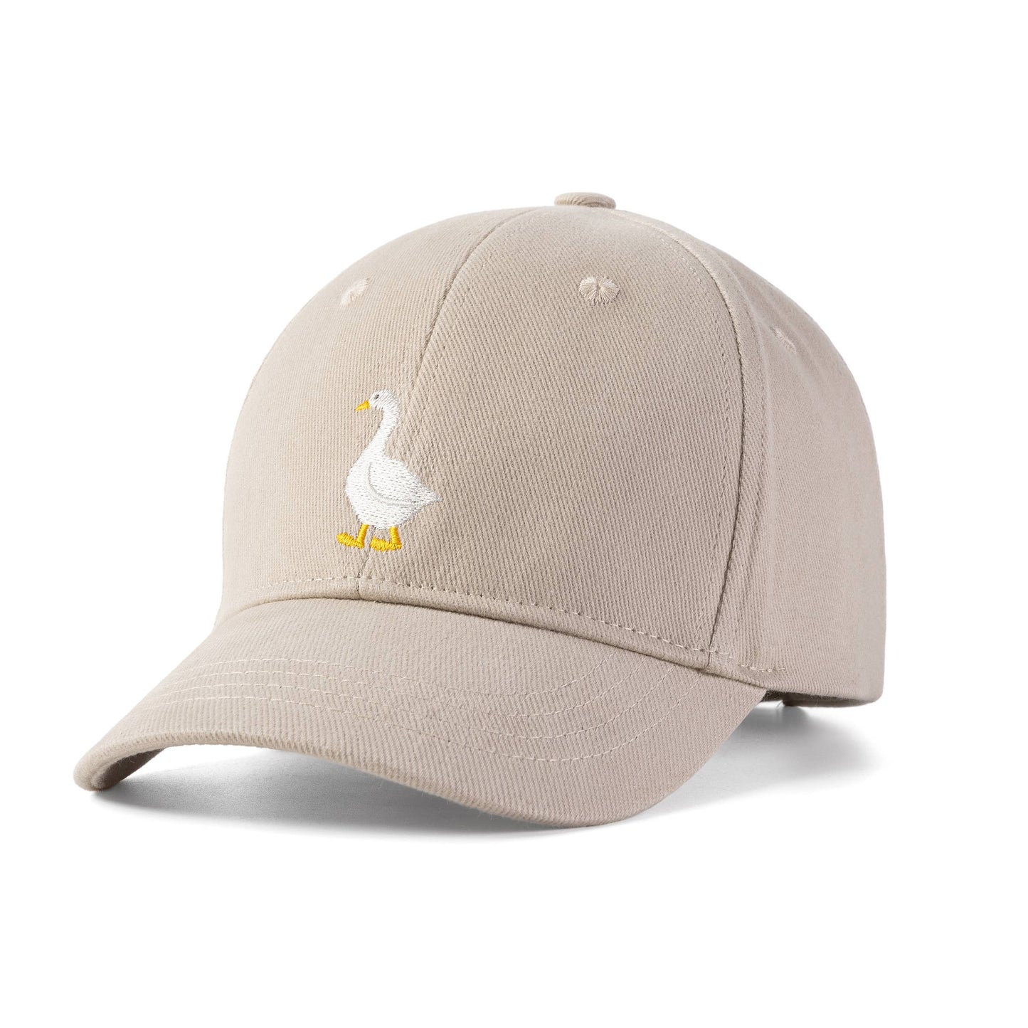 Kids Baseball Hat -  Goose Patch - Beige