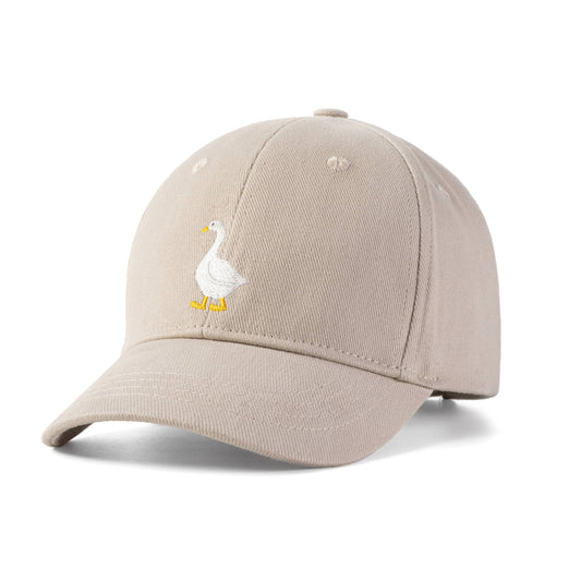 Kids Baseball Hat -  Goose Patch - Beige