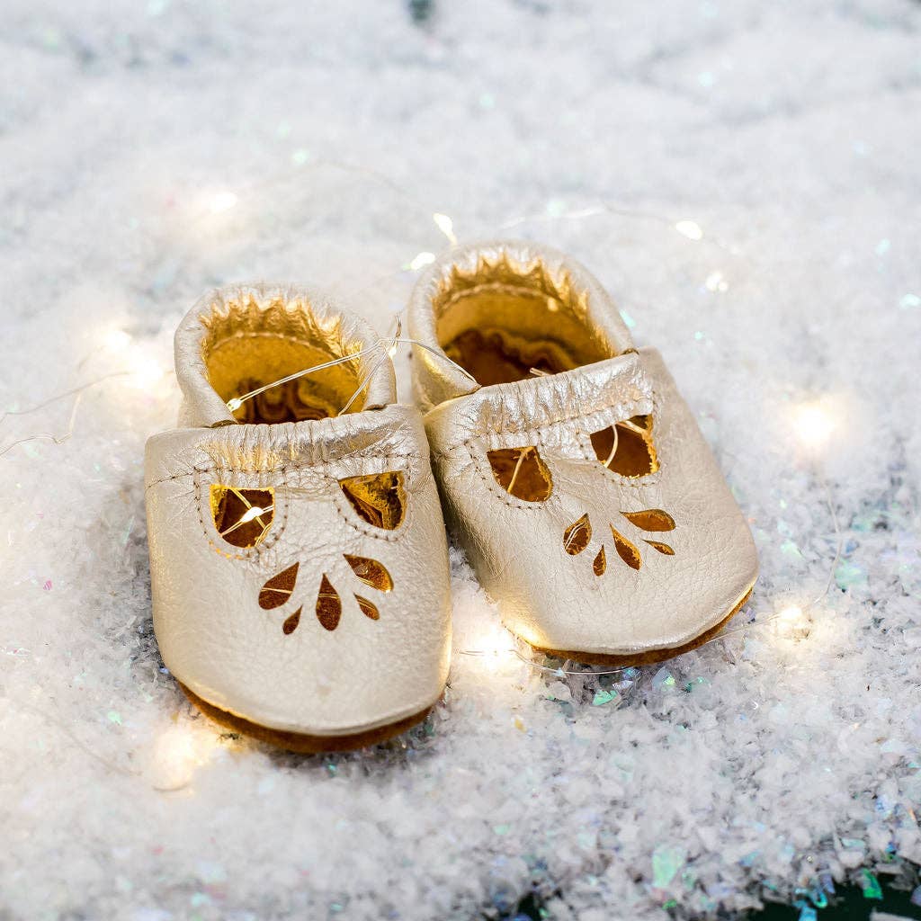 Platinum LOTUS T-Strap Shoes Baby and Toddler