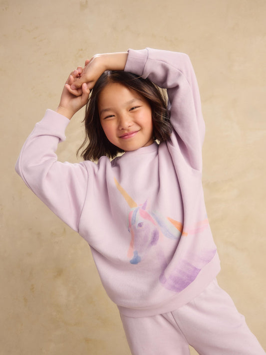 Tea - Painted Unicorn Popover -URCHIN PURPLE