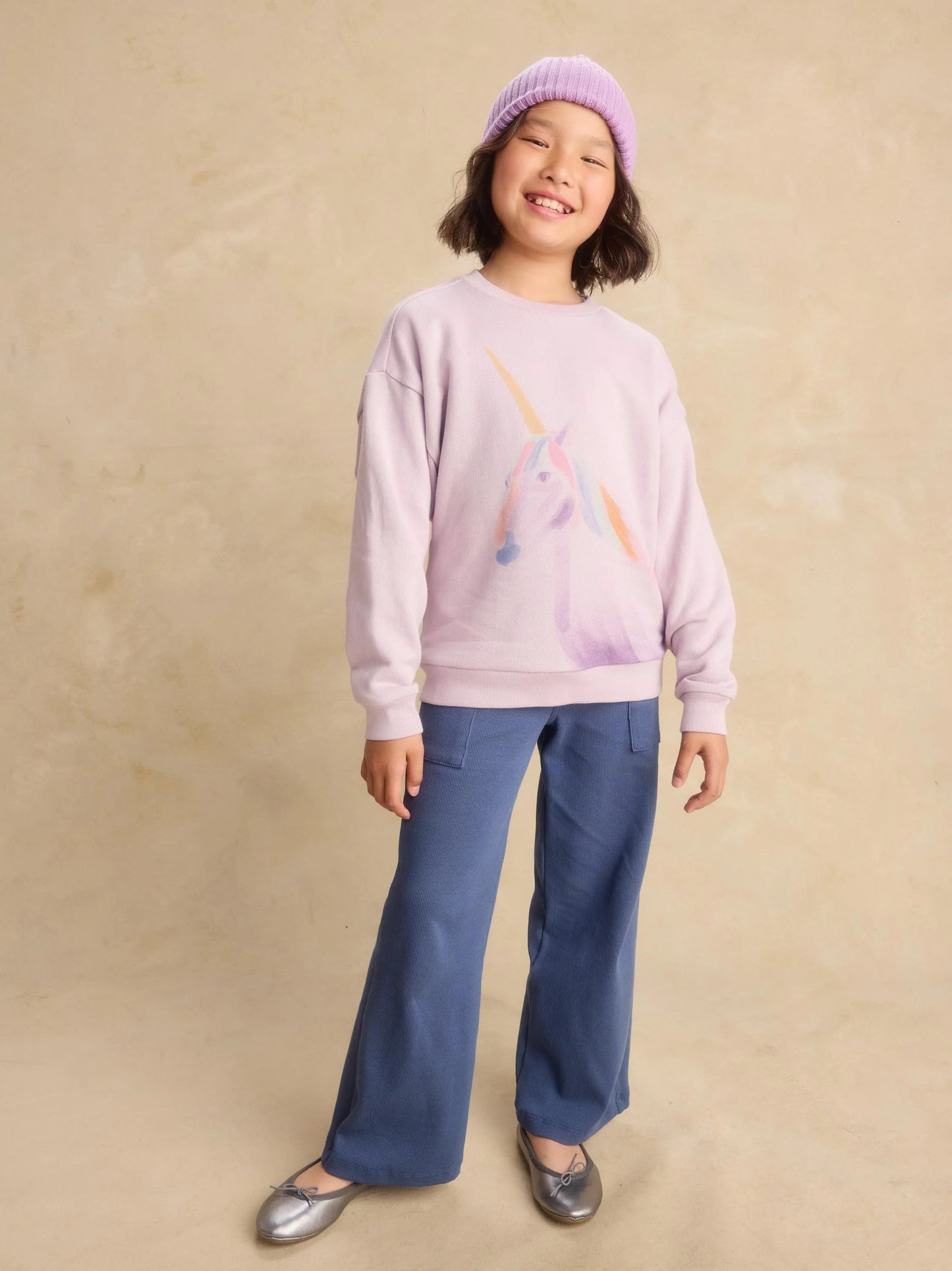 Tea - Painted Unicorn Popover -URCHIN PURPLE