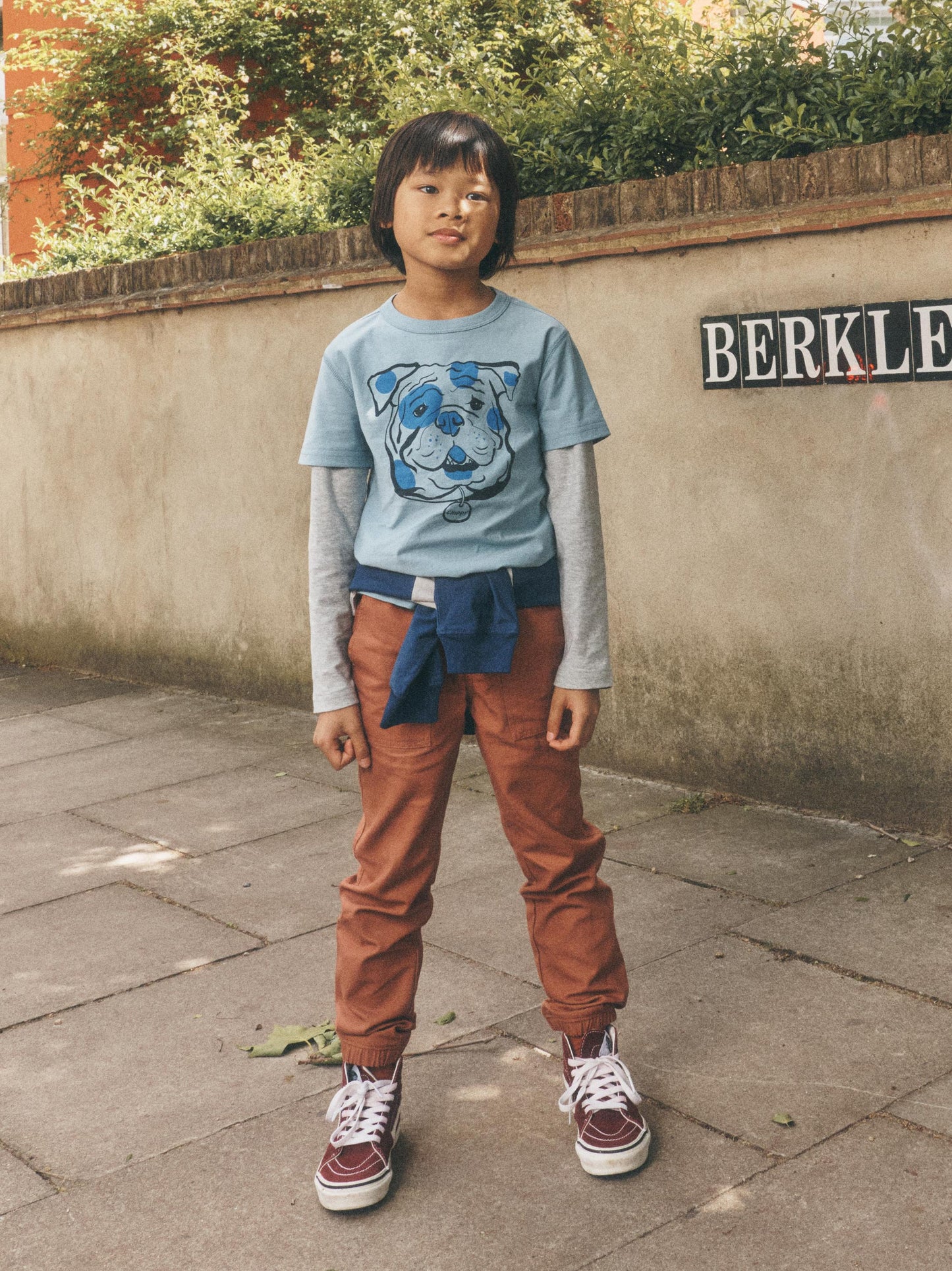 Chippy the Bulldog Layered Tee