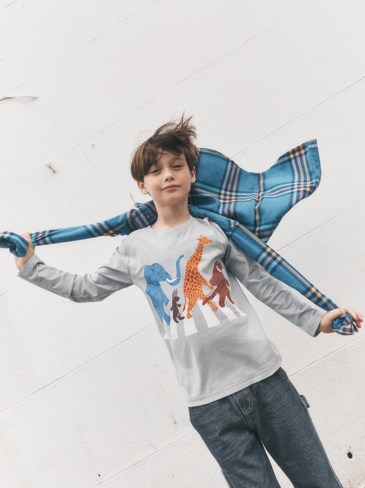 Abbey Road Animals Graphic Long sleeve Tee