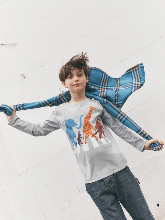 Abbey Road Animals Graphic Long sleeve Tee