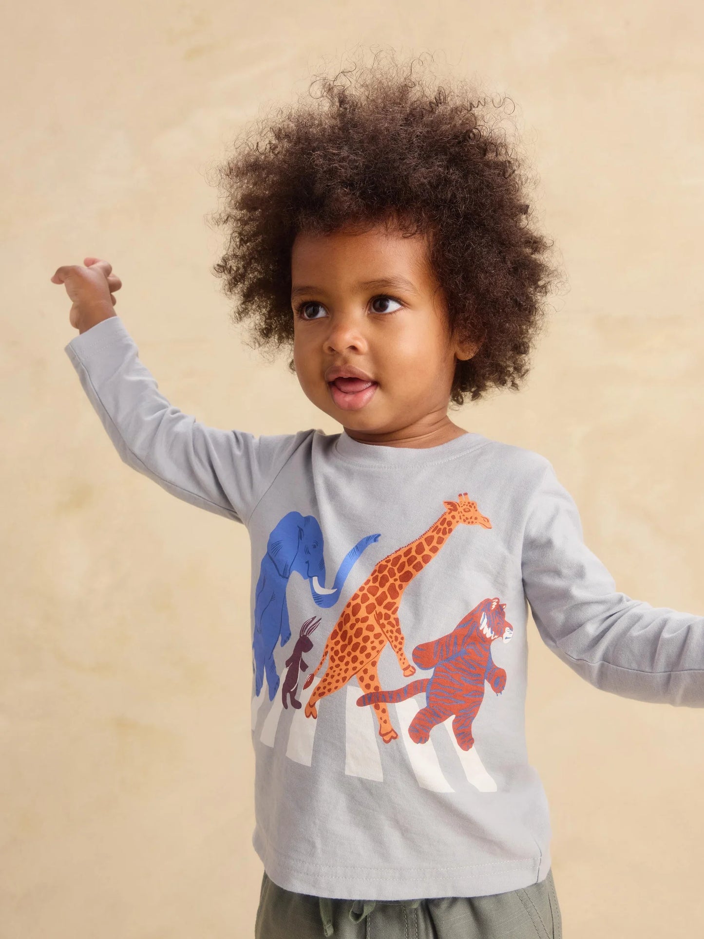 Abbey Road Animals Graphic Long sleeve Tee