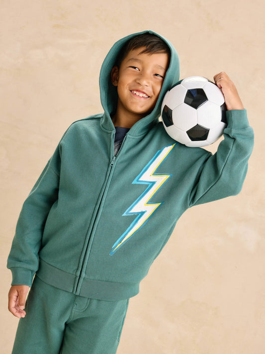 Easy Fit Hoodie / Lightning Bolt