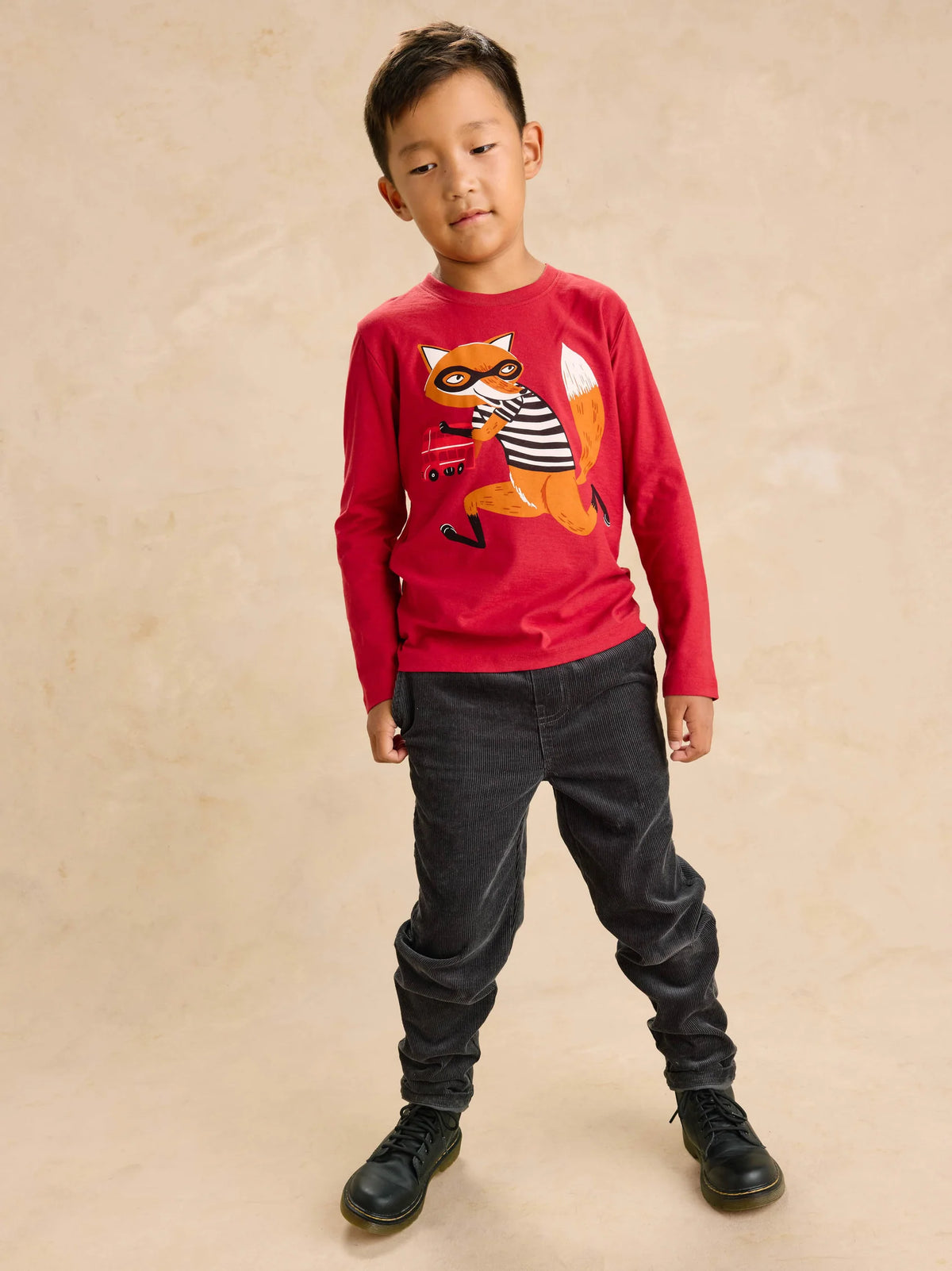 Corduroy Pants - Pepper