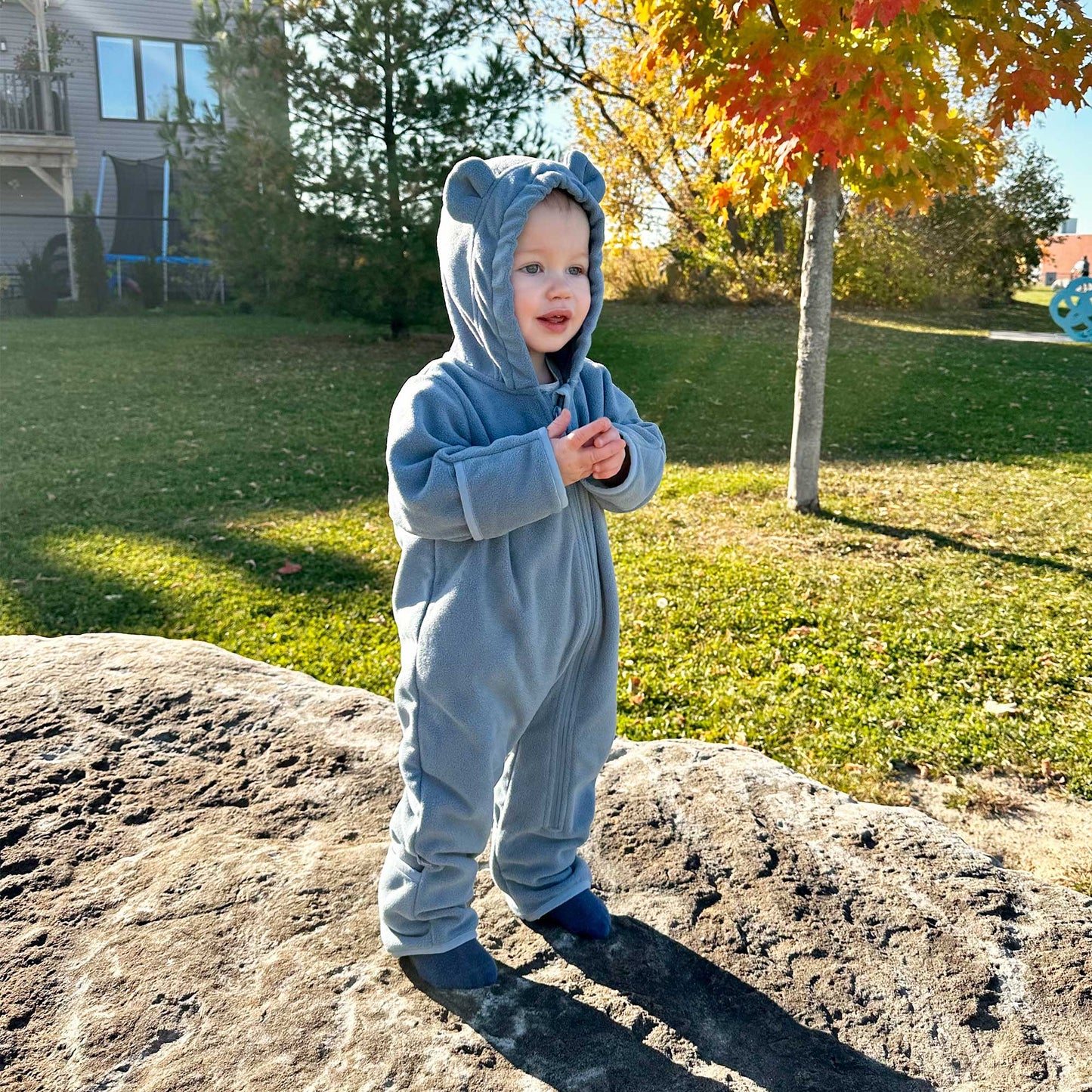 Stormy Blue | Fleece Suits