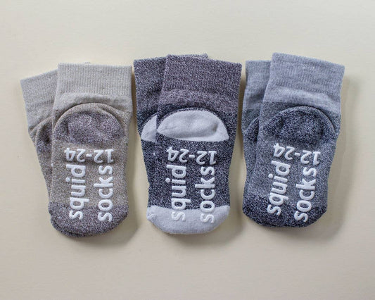 Caelan - Baby Socks / Kids Socks with Non-Slip Silicone