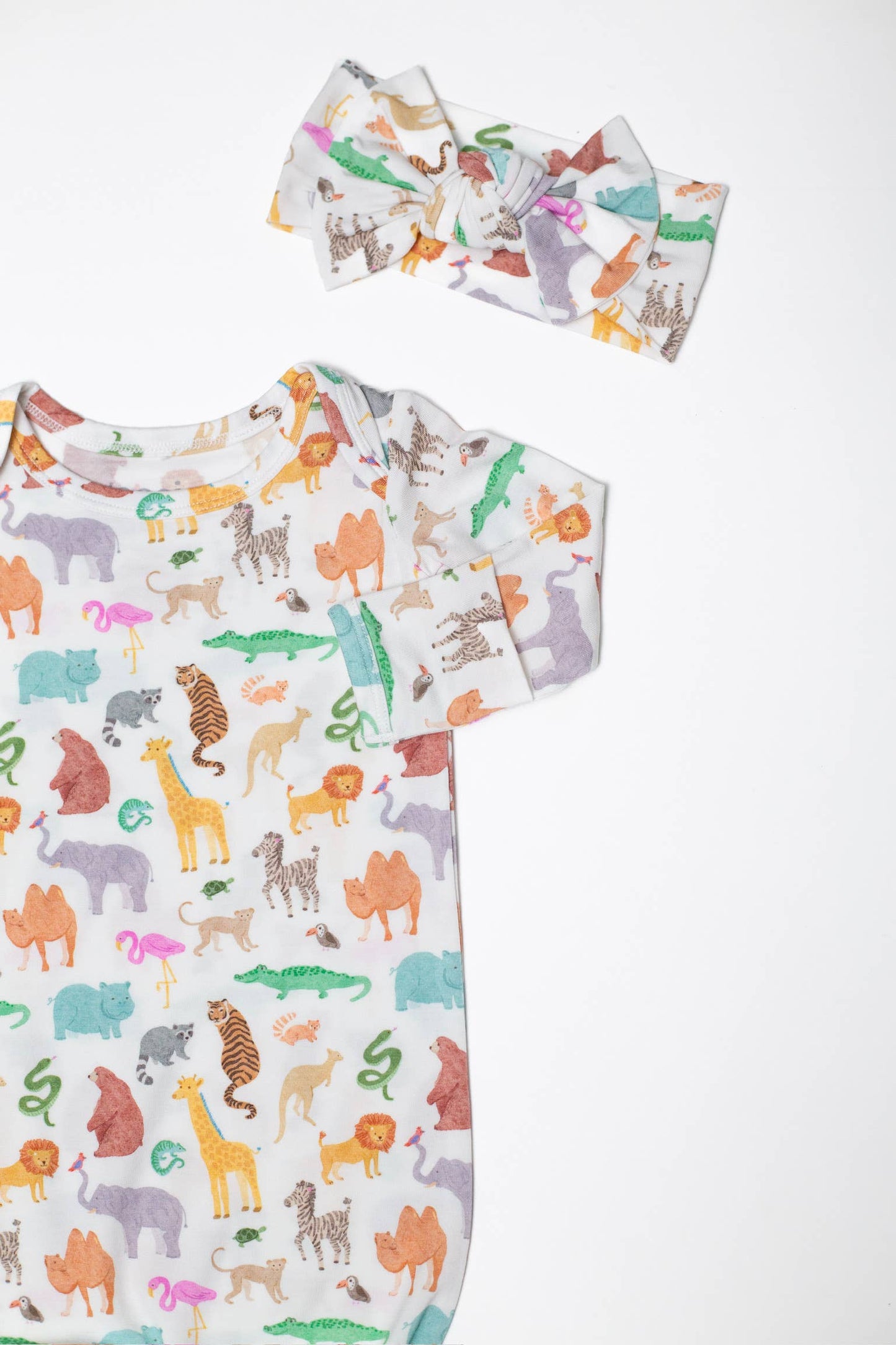 Zoo Crew Knotted Gown