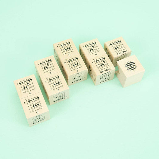 Uncle Goose Chord Cubes Guitar Blocks