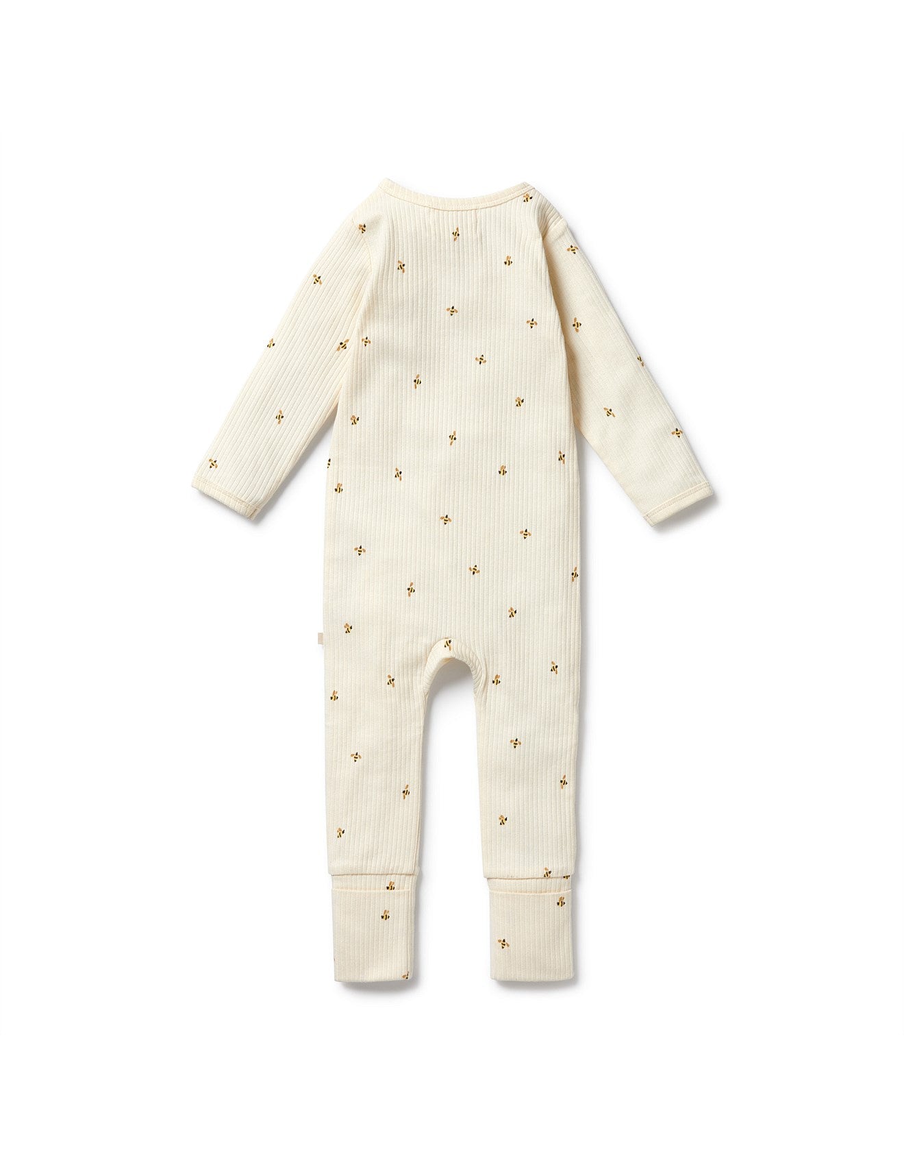 Bee Mine Organic Zipsuit with Feet