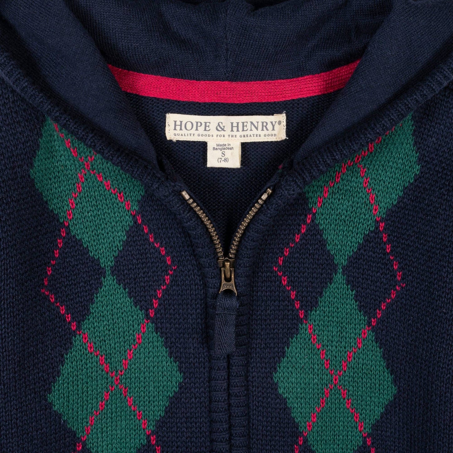 Organic Full Zip Hoodie Sweater
