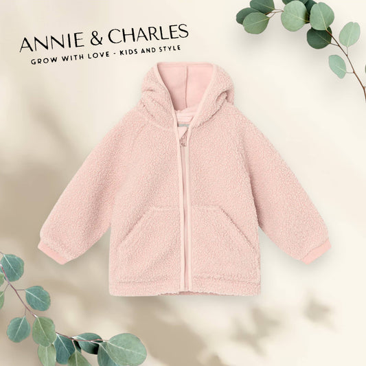 Annie & Charles® fluffy fleece jacket