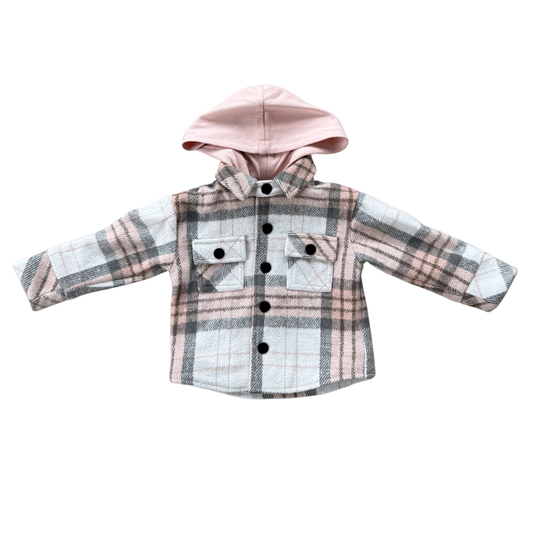 Hooded Shacket Baby/Kids Clothing Fall 2025
