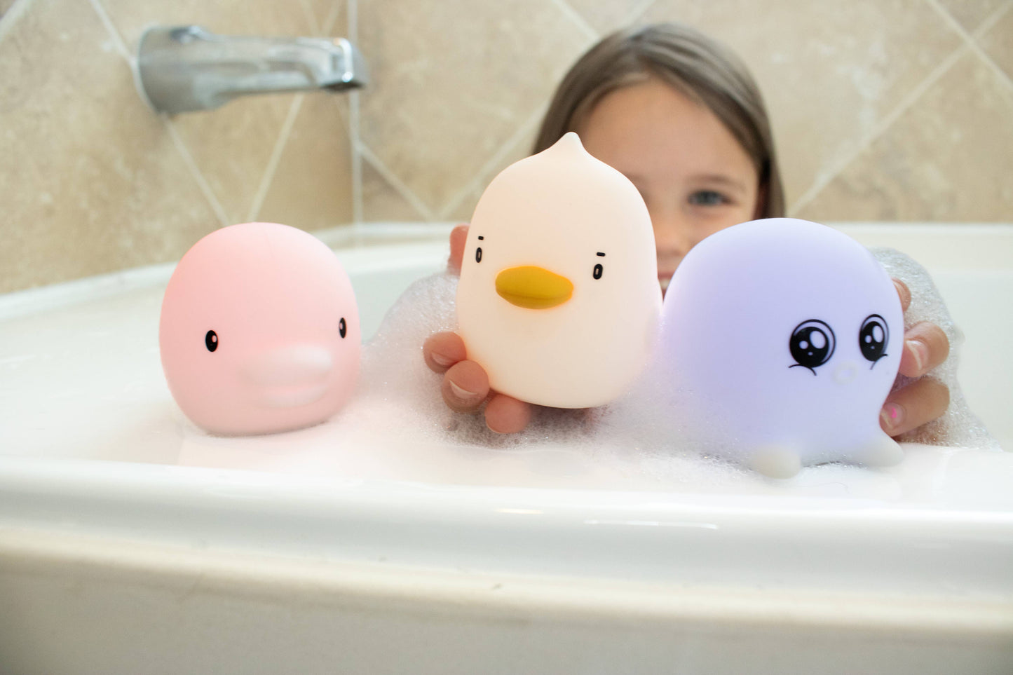 LumiSplash Glowing Bath Toys