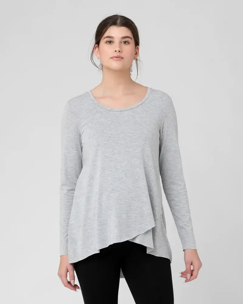 Raw Edge Nursing Top