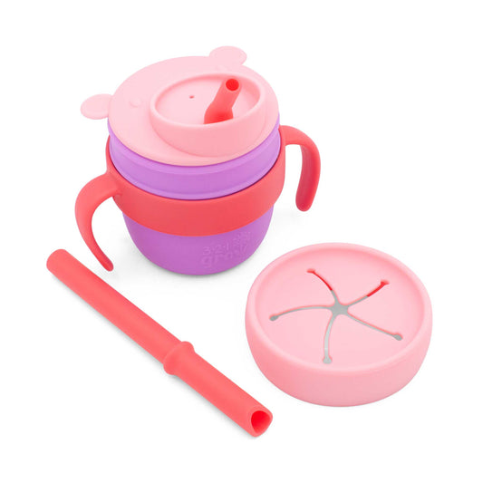 321 Grow Easy Learn Silicone Drink & Snack Set