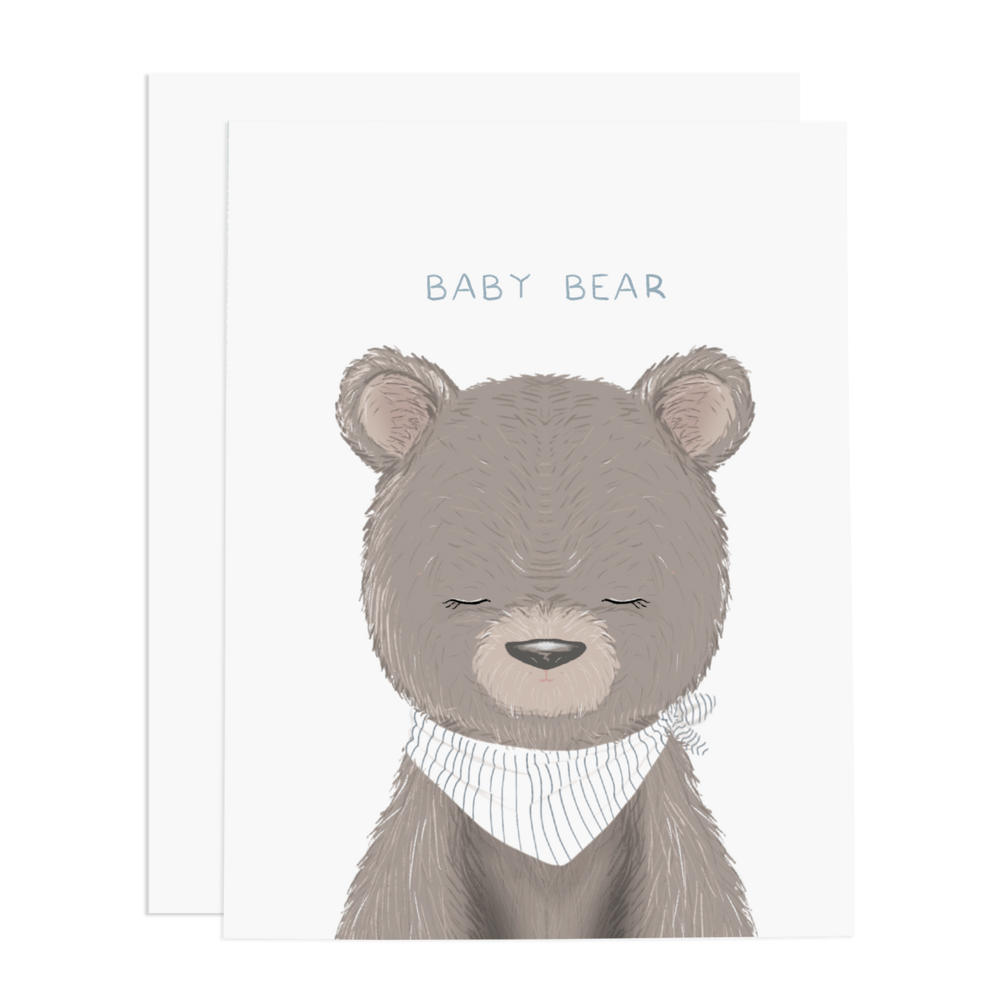 Baby Bear Greeting Card