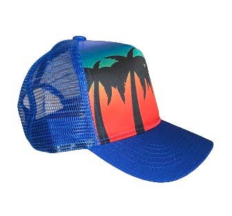 Summer Sunset Trucker Hat- Child