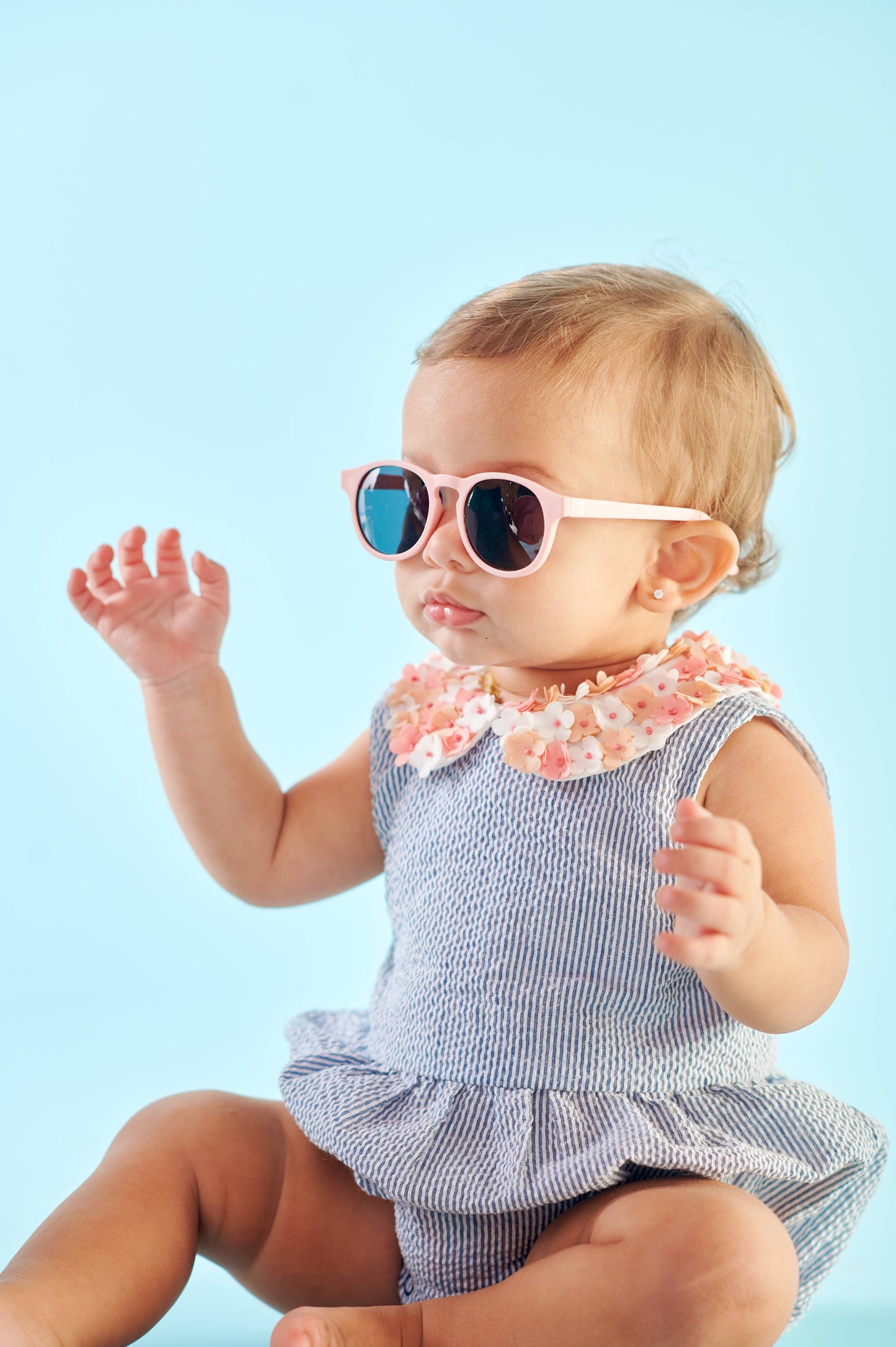 Ballerina Pink Keyhole Baby and Kid Sunglasses