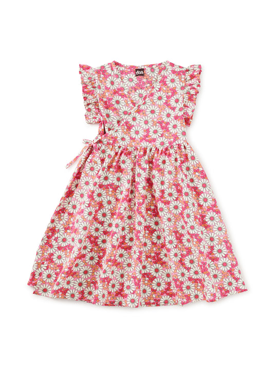 FULL SWEEP WRAP DRESS
