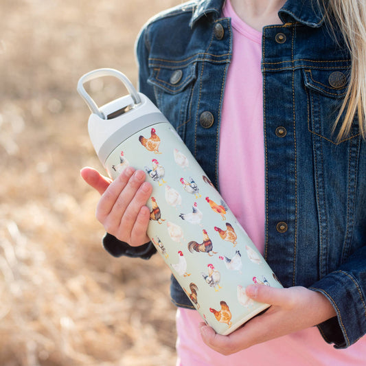 Chicken 24oz Skinny Silo Insulated Tumbler