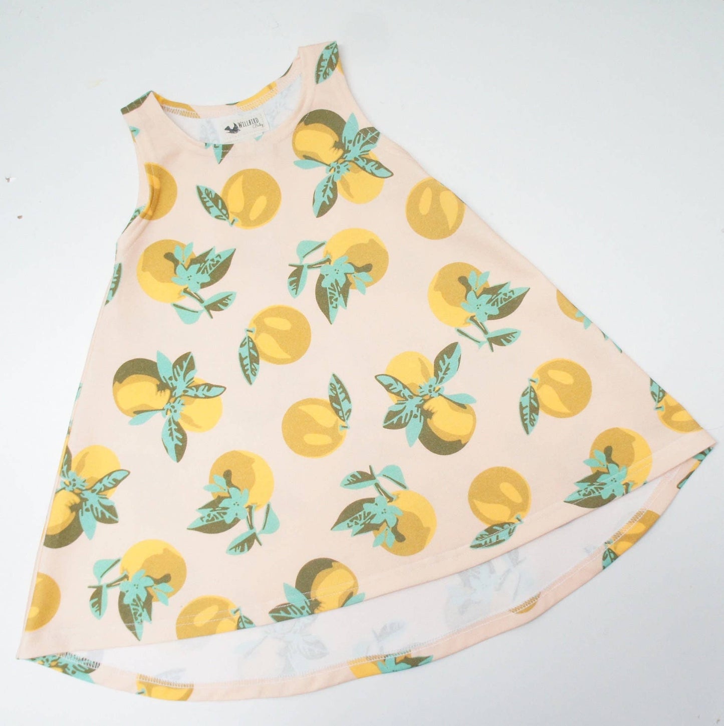 Dress- Baby/toddler/kids - Chickadee Swing Dress, Zesty Prin