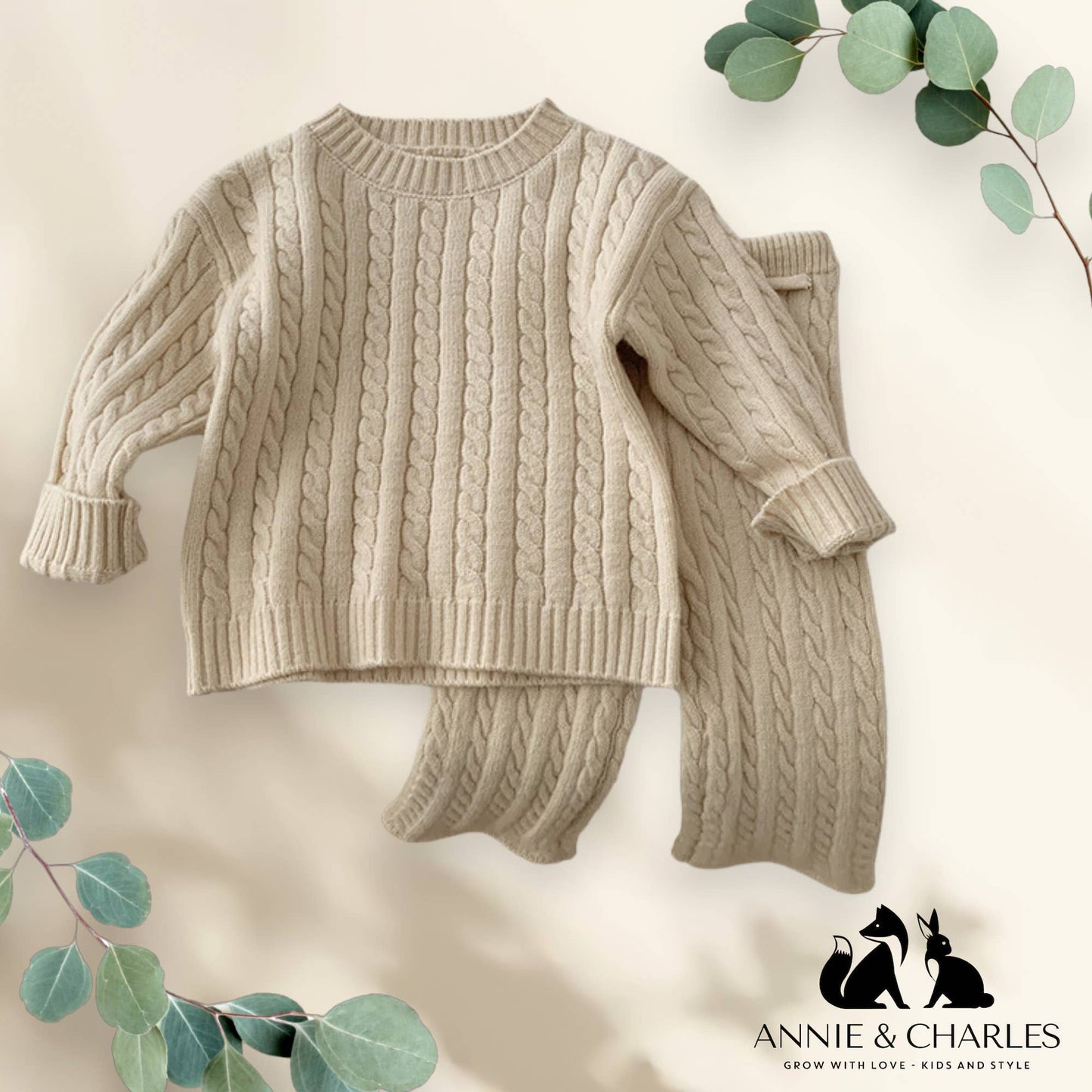 Annie & Charles® THEODORA knitted set