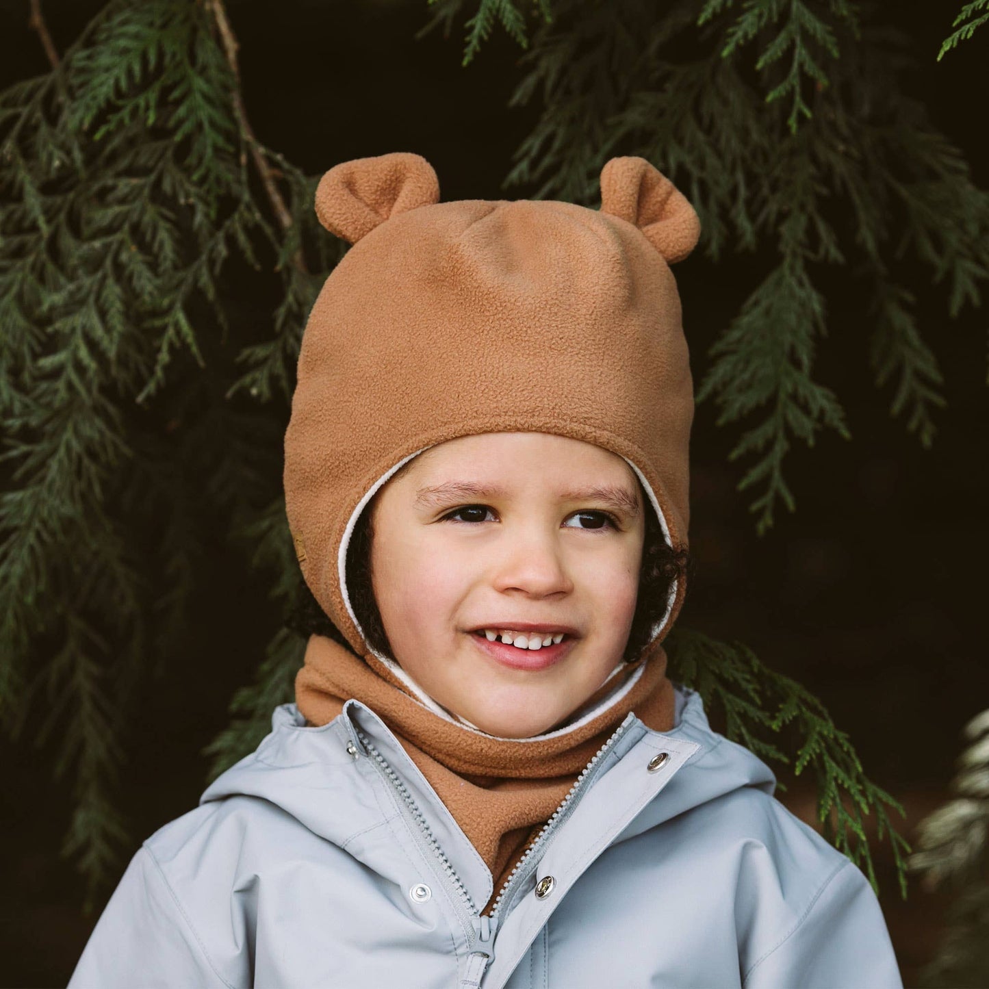 Brown Bear | Kids Fleece Animal Hats