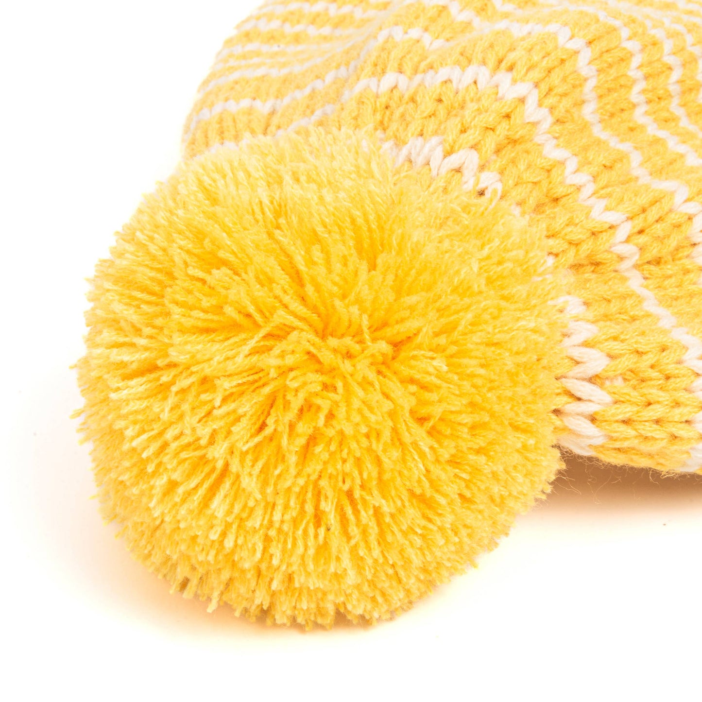 Kids Earflap Winter Hat- Woolly Stripe - Toddler/ Girls 2-6Y