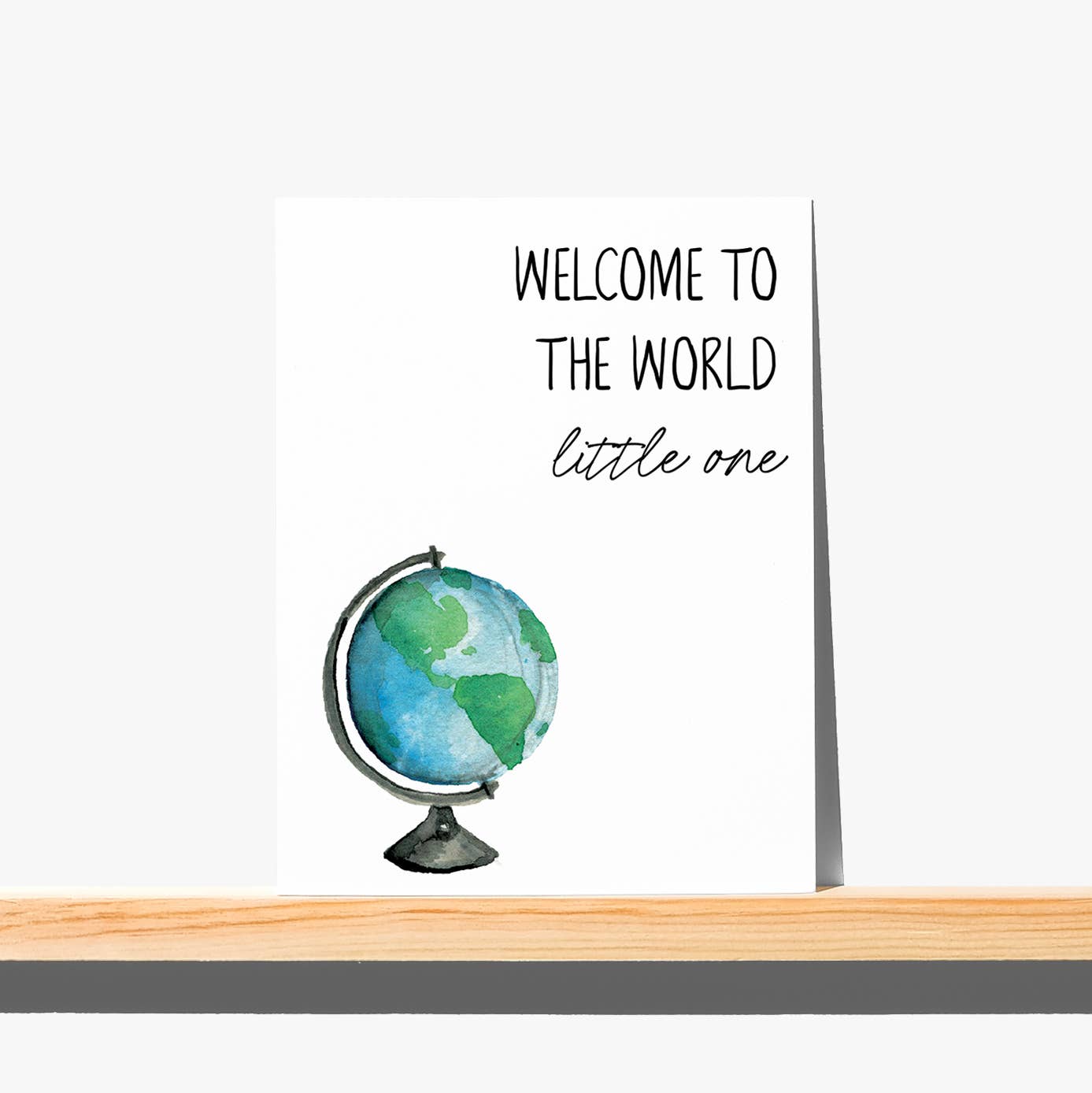 Greeting Card - Welcome Little One - Baby