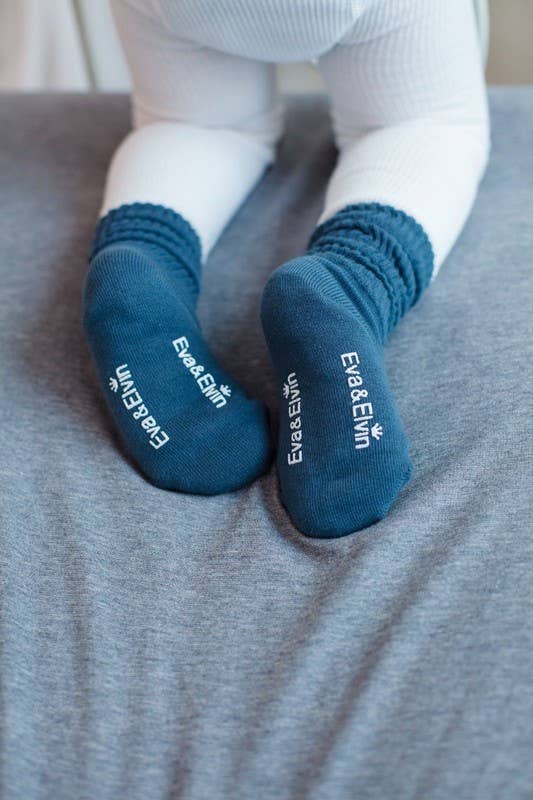 Toes Warmer- Deep Blue Socks