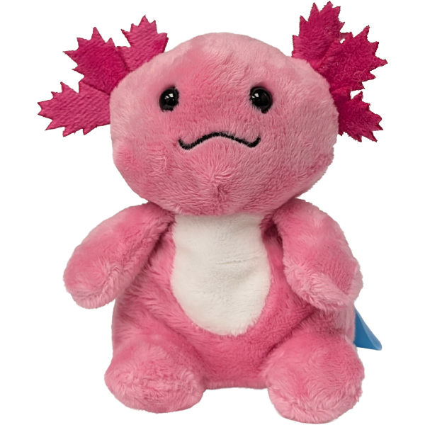 Canned Axolotl | Stuffed Animal Plush w/Jokes | Unique Gift