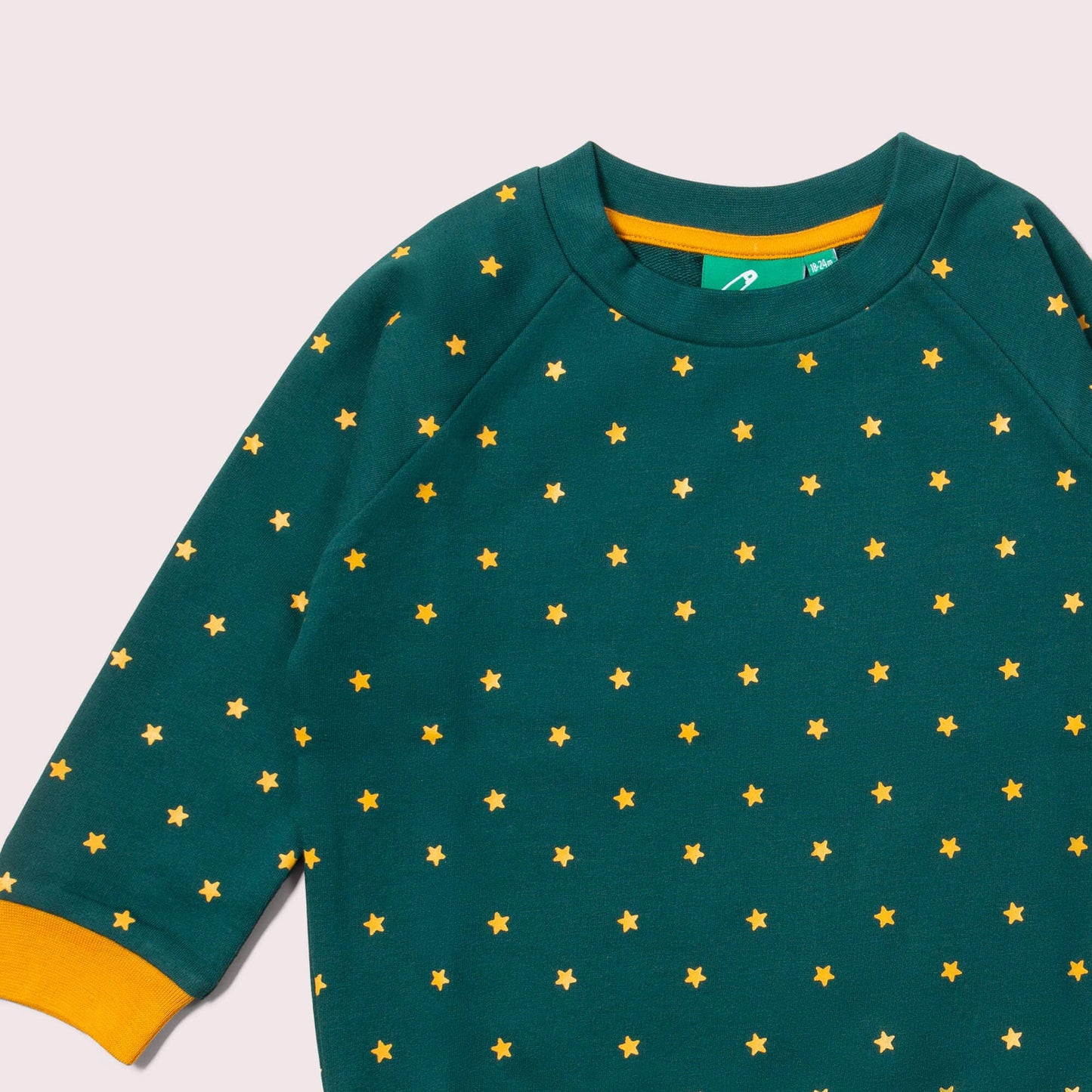 Golden Stars Raglan Sweatshirt