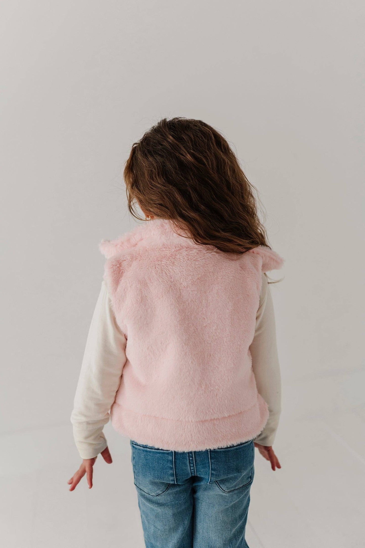 Babysprouts Girl's Fur Vest